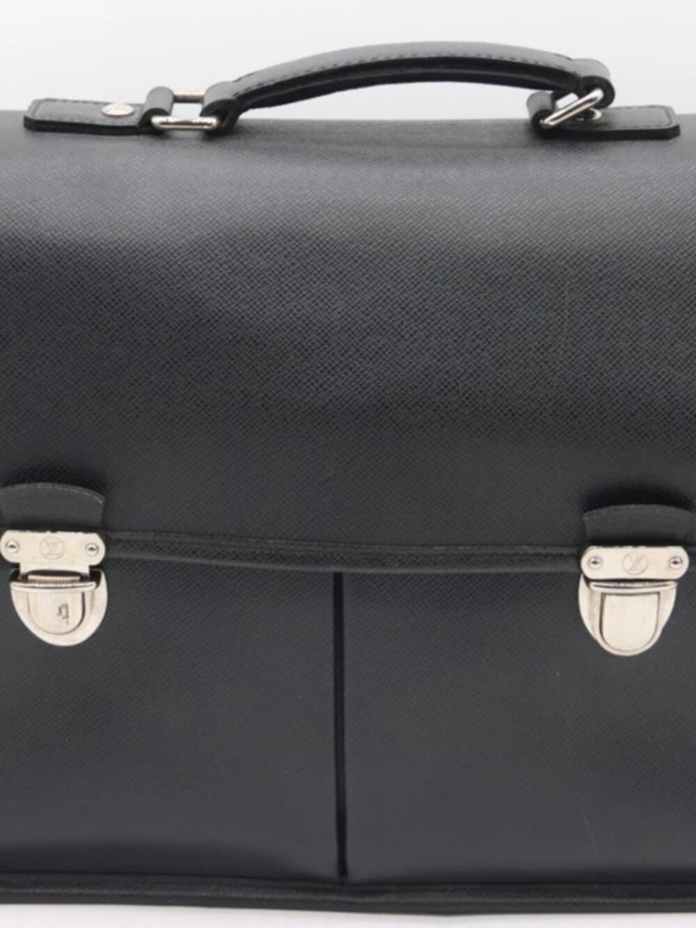 Louis Vuitton Taïga Anton Briefcase - Black